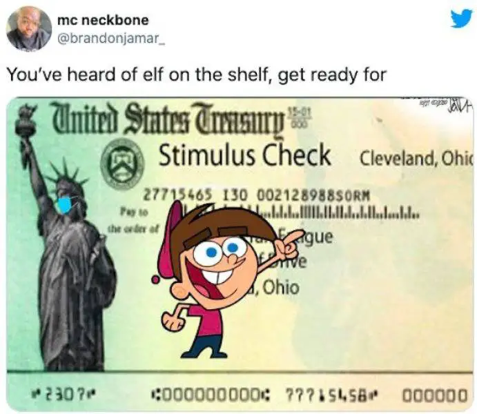 600 dollar stimulus check memes goes viral barnorama