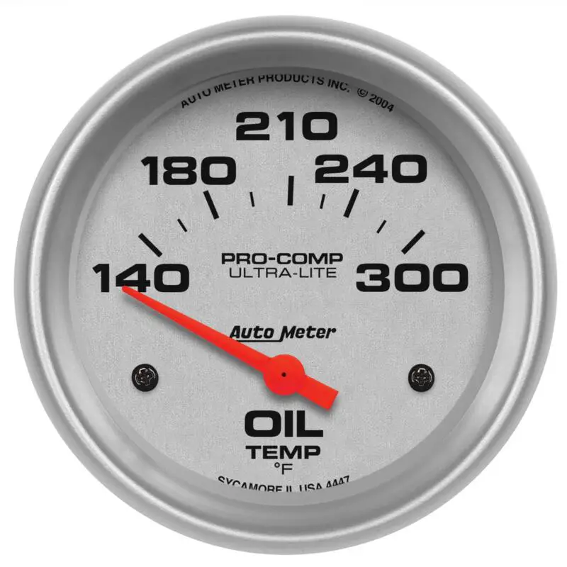 Auto Meter Oil Temperature Gauge 4447  Ultra