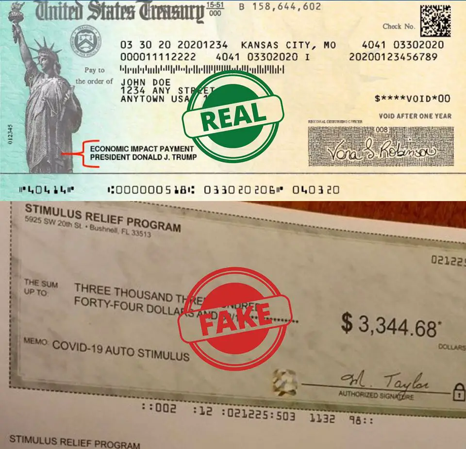 Deputies warn scammers are using fake stimulus checks to steal your ...