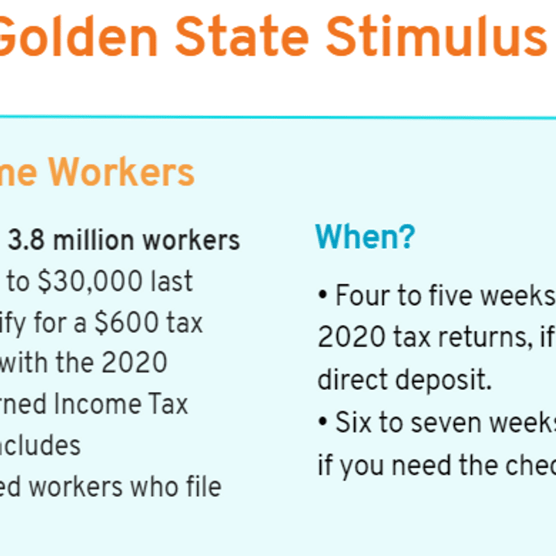 Golden State Stimulus