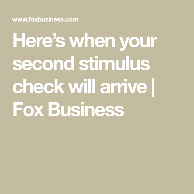 How Do You Get A Stimulus Check If You Didn