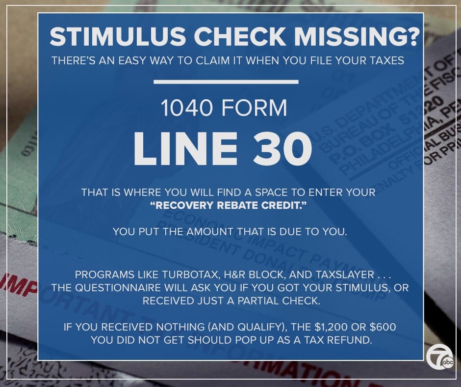 How To File For The Stimulus Check Rebate