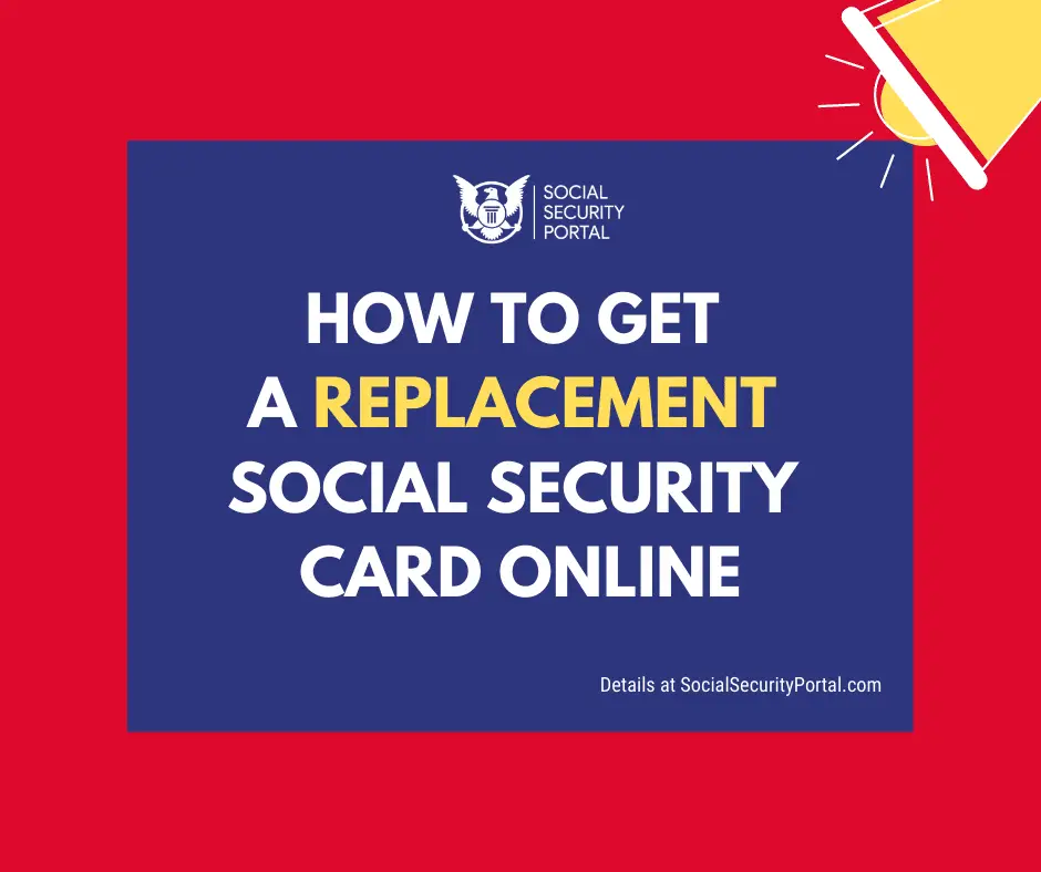How to get a Replacement Social Security Card