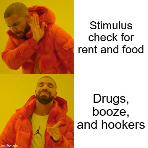 Stimulus Check : meme