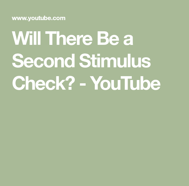 Stimulus Check Second Round How Much Money