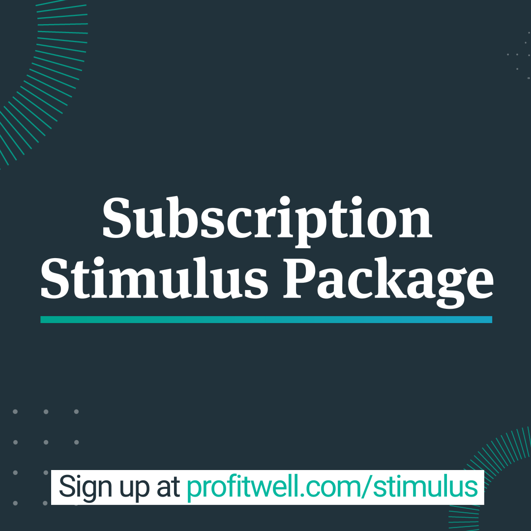 Subscription Stimulus Package: Earn 20% of your MRR in Free Software
