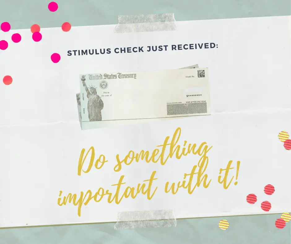 What You Can Do With Your Stimulus Check