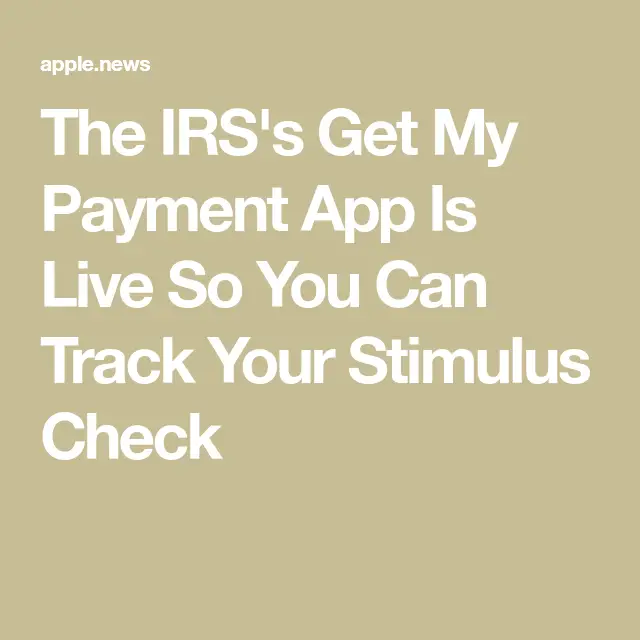 Who Is Eligible For The Stimulus Check Irs