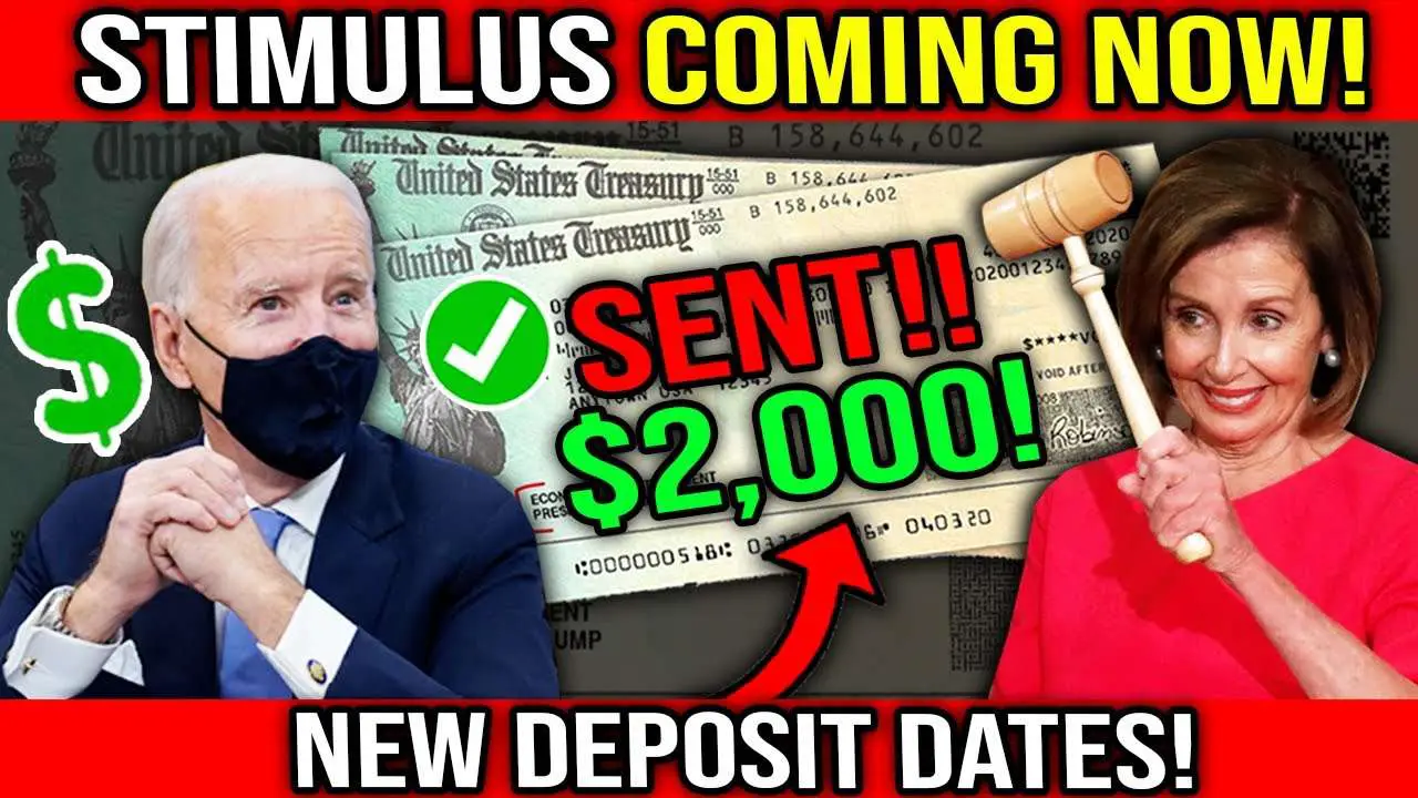 YES FINALLY!! CHECK DEPOSIT DATES: FOURTH STIMULUS CHECK UPDATE! $2,000 ...